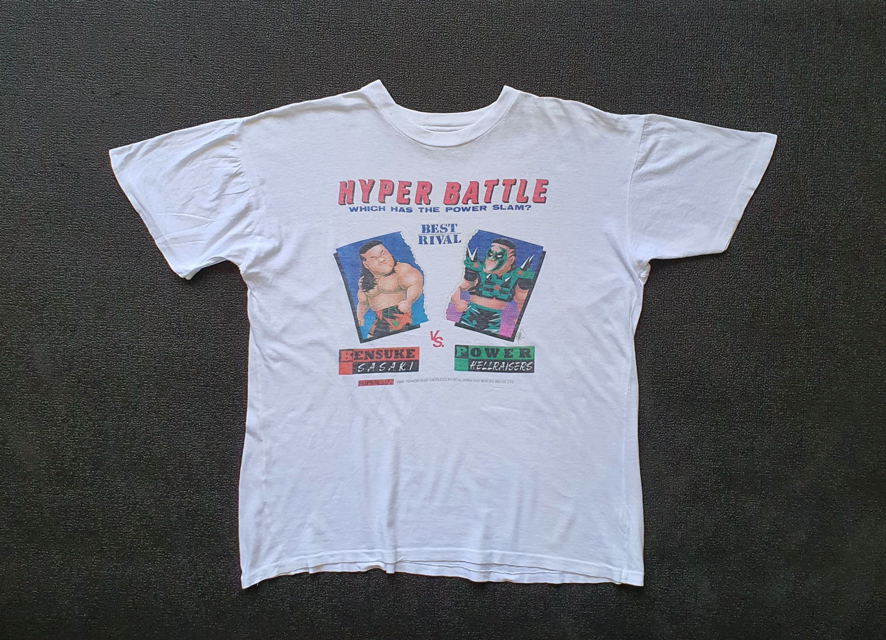 Wwf 1995 Njpw Super Stars Kensuke Sasaki Vs Hellraisers T Shirt