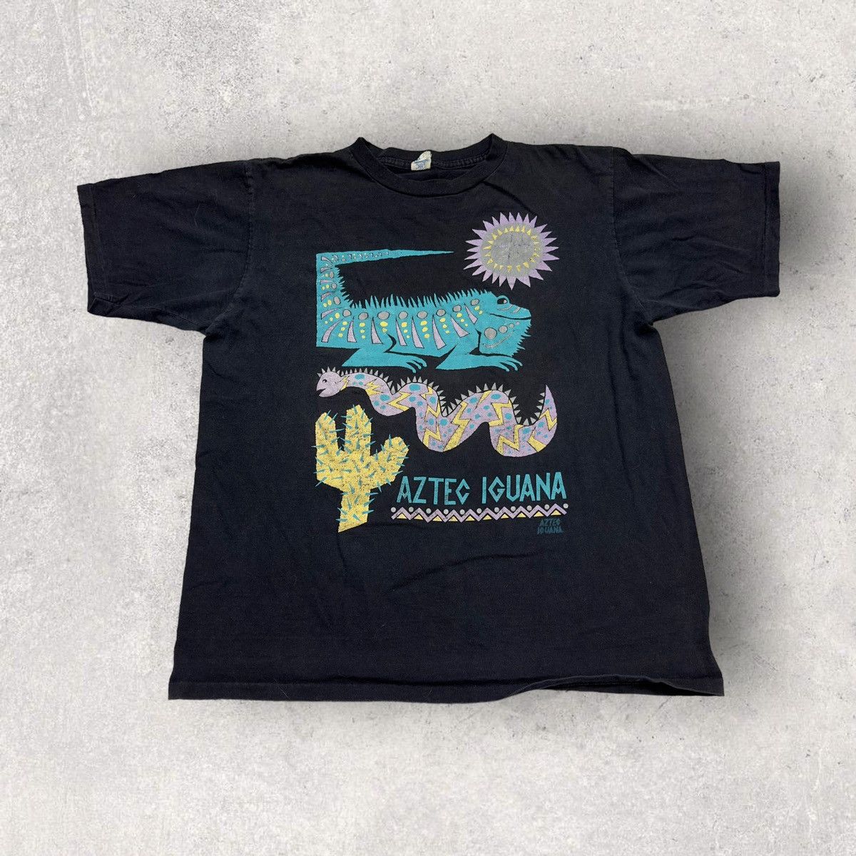 Vintage Aztec Iguana Tee