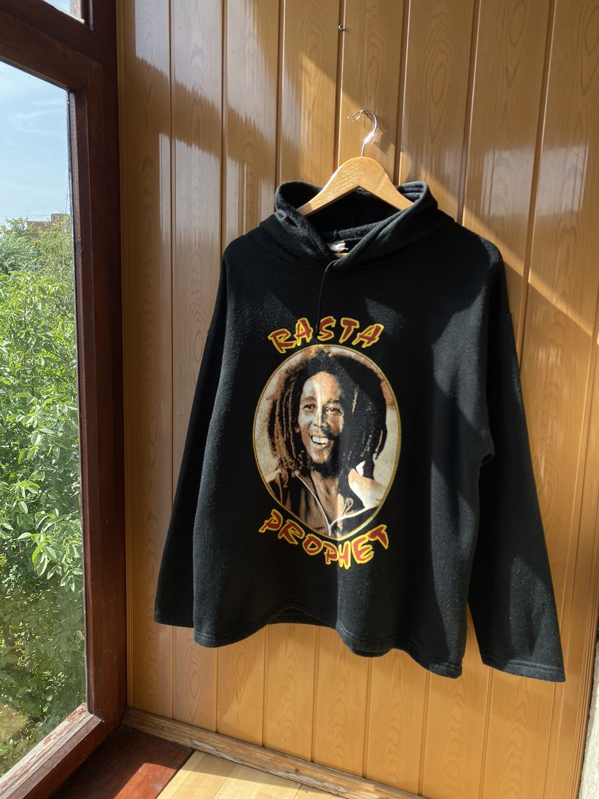 Bob Marley Vintage Hoodie 2001 Rasta Prophet T-Shirts, Sweatshirt | FlexRushtees.com