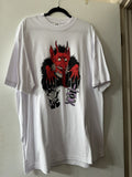 Fuck The Population Ftp Devil Boris White Graphic T Shirt Hoodie, Sweatshirt | FlexRushtees.com