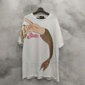 Loewe Summer White Cotton Short Sleeve T Shirt Hoodie, Sweatshirt | FlexRushtees.com