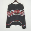 Japanese Brand Vintage Baboo Club Winter Knitted Sweatshirt