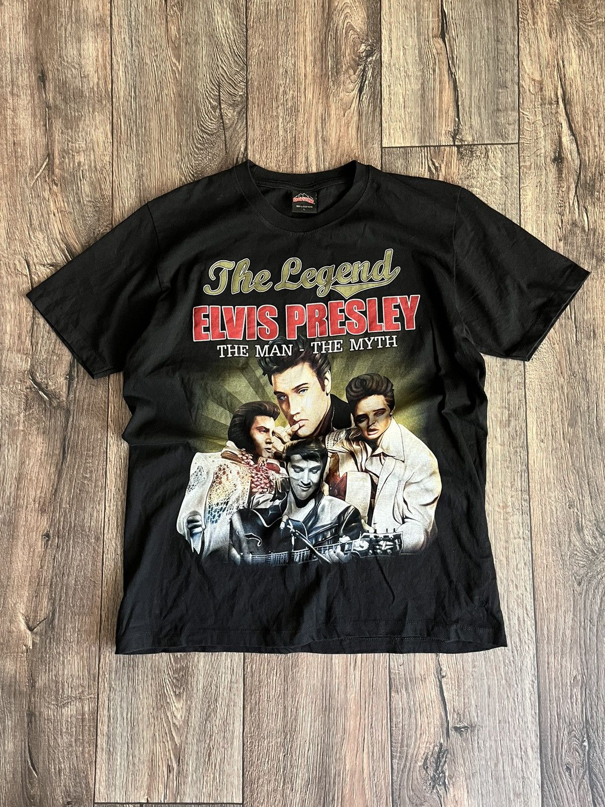 Vintage Elvis Presley The Man The Myth Bootleg T Shirt Hoodie, Sweatshirt | FlexRushtees.com