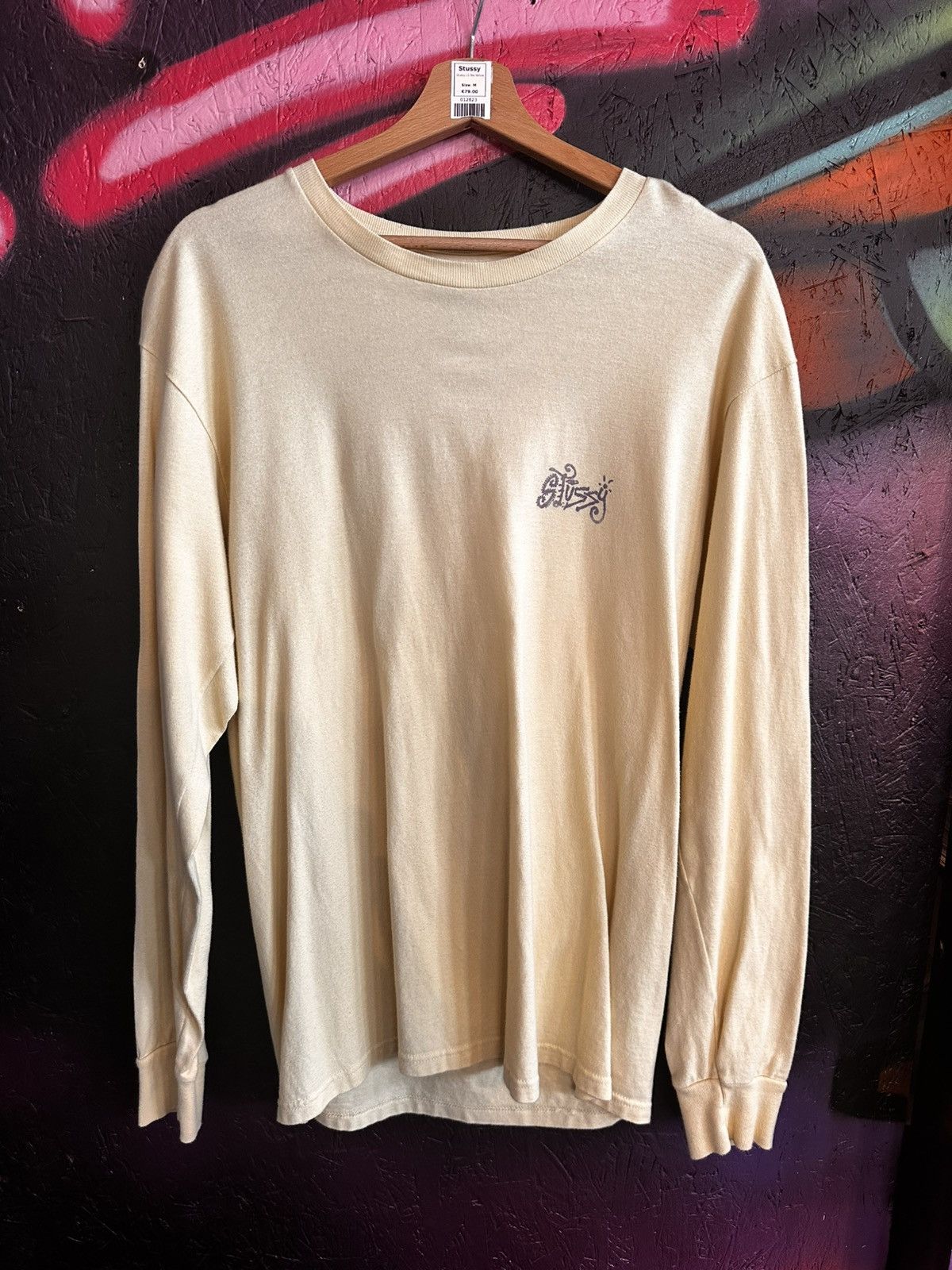 Stussy Psychedelic Tour Ls T Yellow