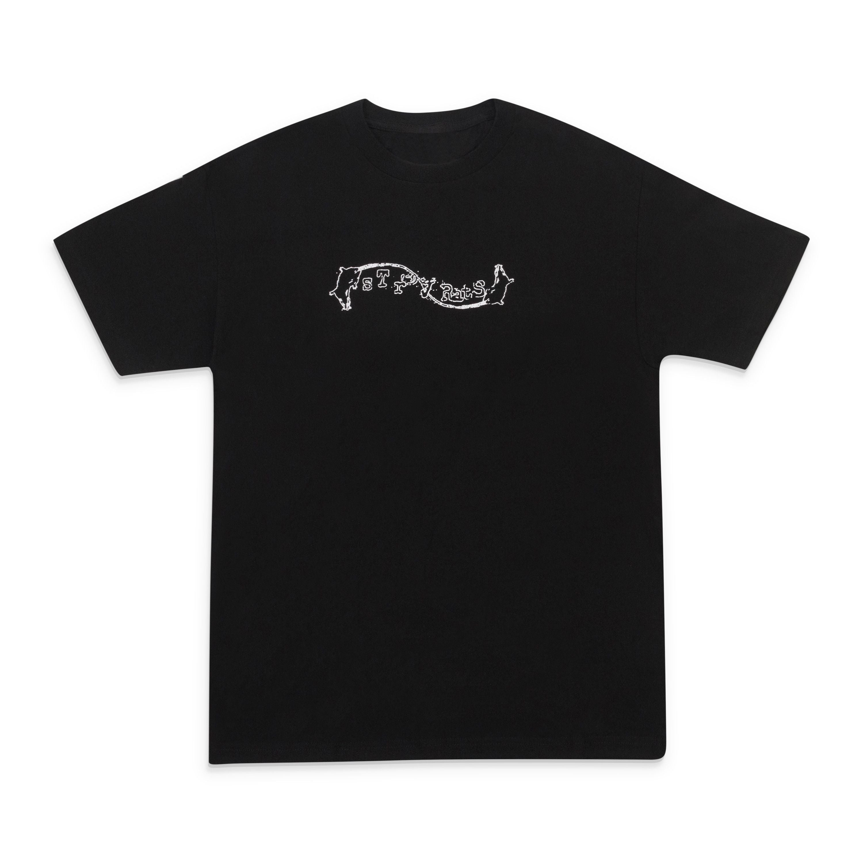 Stray Rats Rat Tail Black T Shirt Size S Hoodie, Sweatshirt | FlexRushtees.com