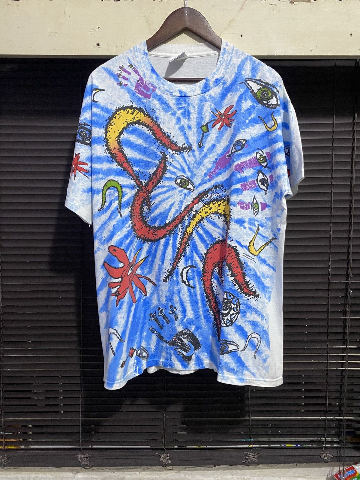 Band Tees Vintage The Cure Wish All Over Print 1992 Hoodie, Sweatshirt | FlexRushtees.com
