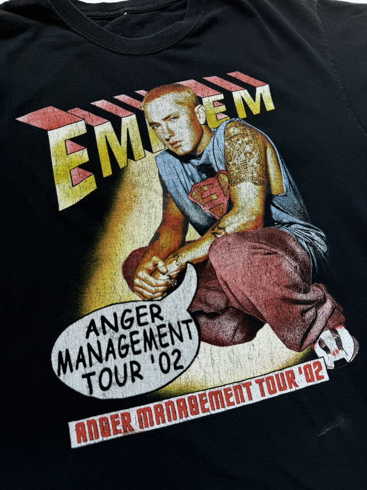 Eminem Anger Management Tour 2002 Rap Tee Hoodie, Sweatshirt | FlexRushtees.com