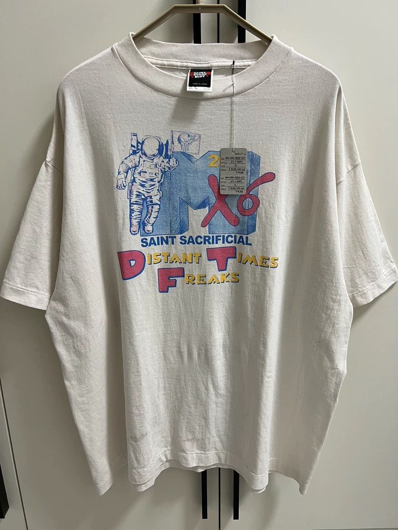 Michael Saint Michael Retro Astronaut Printed Short Sleeves