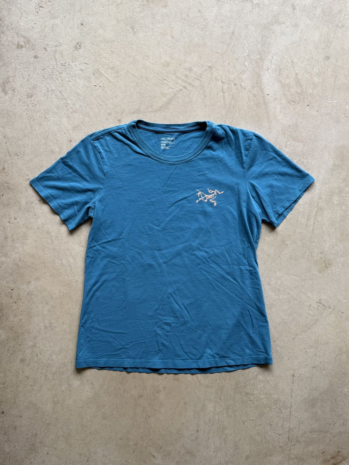 Arc Teryx Arcteryx Big Logo Blue T Shirt Women S Size Medium