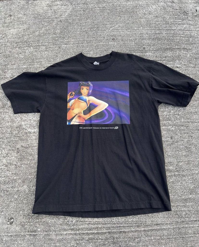 Other New Cowboy Bebop Faye Pin Up Bootleg By Anzui Vtg Large T-Shirts, Hoodie, Sweatshirt | FlexRushtees.com