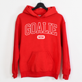 Custom Goalie Mom Hooded Sweatshirt