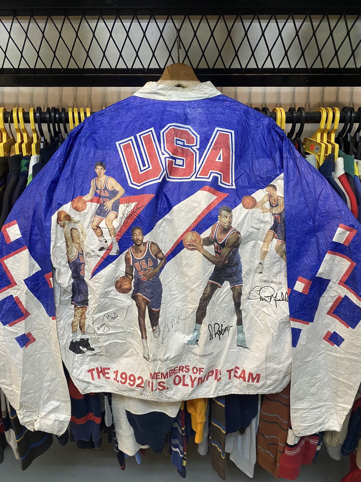 Rap Tees X Vintage Rare Grails Vintage Olympic Usa Dream Team Nba Kellog S Hoodie, Sweatshirt | FlexRushtees.com