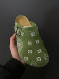 Studios Bravest Studious Olive Paisley Mules
