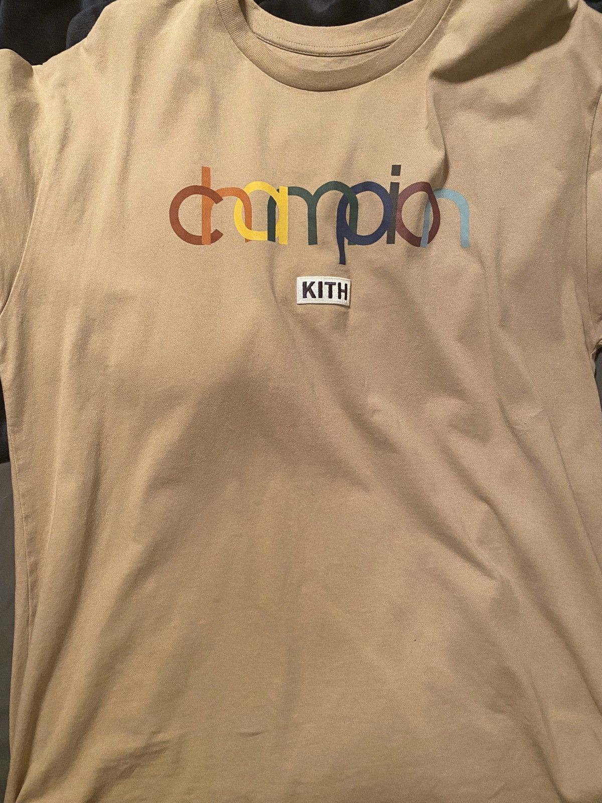Kith Champion Tee Large Hoodie, Sweatshirt | FlexRushtees.com