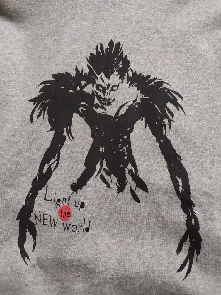 Japanese Brand Rare Og Ryuk Death Note Movie Hoodie Anime Japan