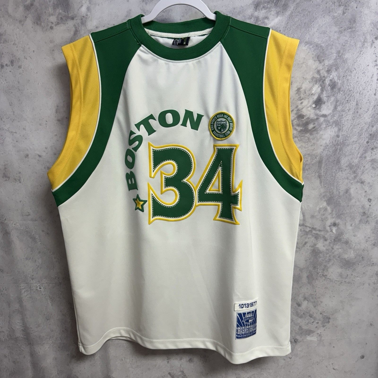 Nba Boston Celtics Basketball Jersey Mens Medium 24x30 Delf Retr T-Shirts, Hoodie, Sweatshirt | AU16VibeMintTees.com