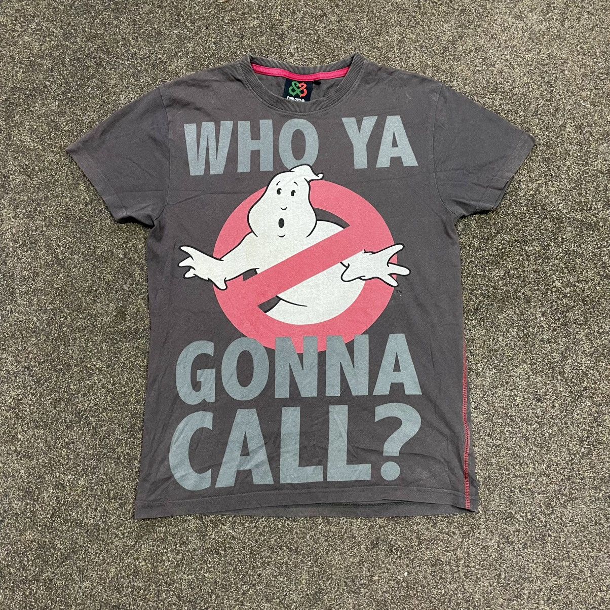Band Tees Vintage Y2k Ghostbusters Creepy Abstract Angry Horror Bones