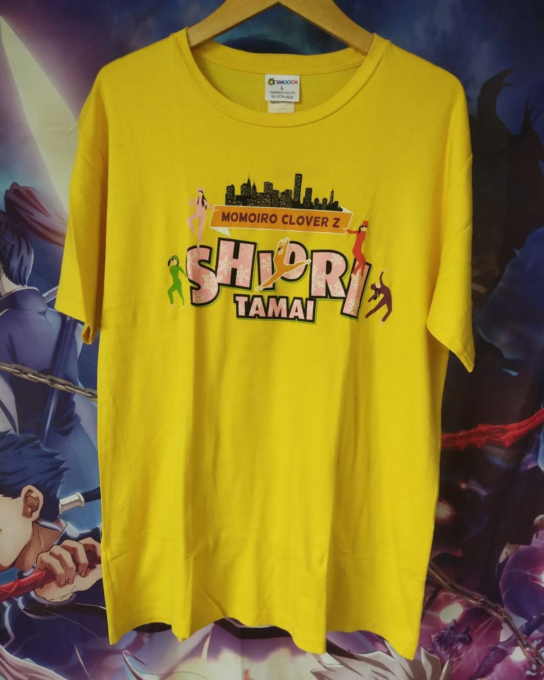 Japanese Brand Momoiro Clover Z Shiori Tamai Shining Snow Story Music Tees
