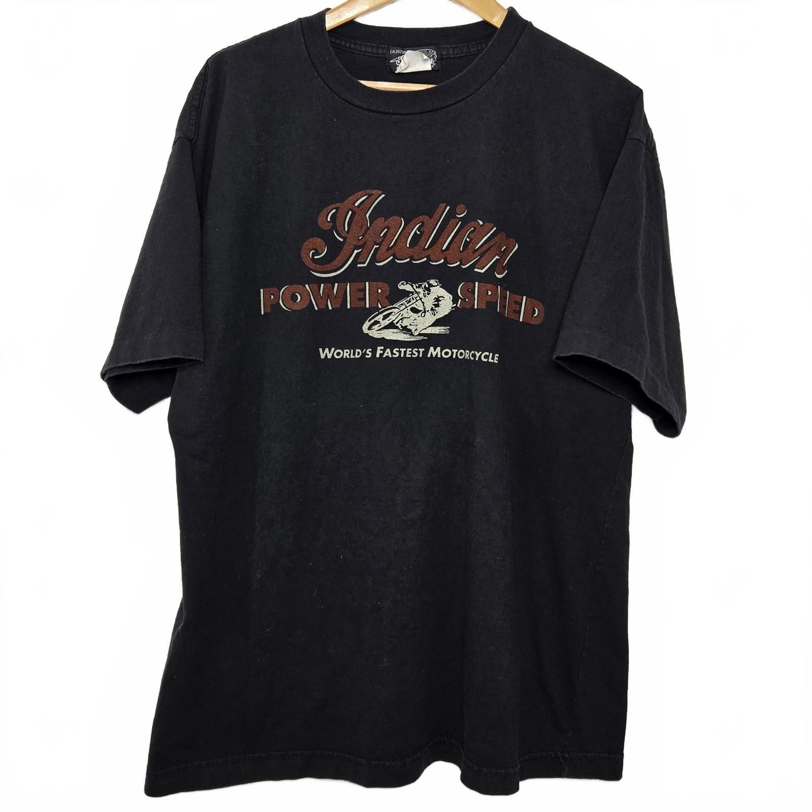 Motorcycle Vintage Indian Motorcycle Shirt Men S Large Black Tee Hoodie, Sweatshirt | FlexRushtees.com