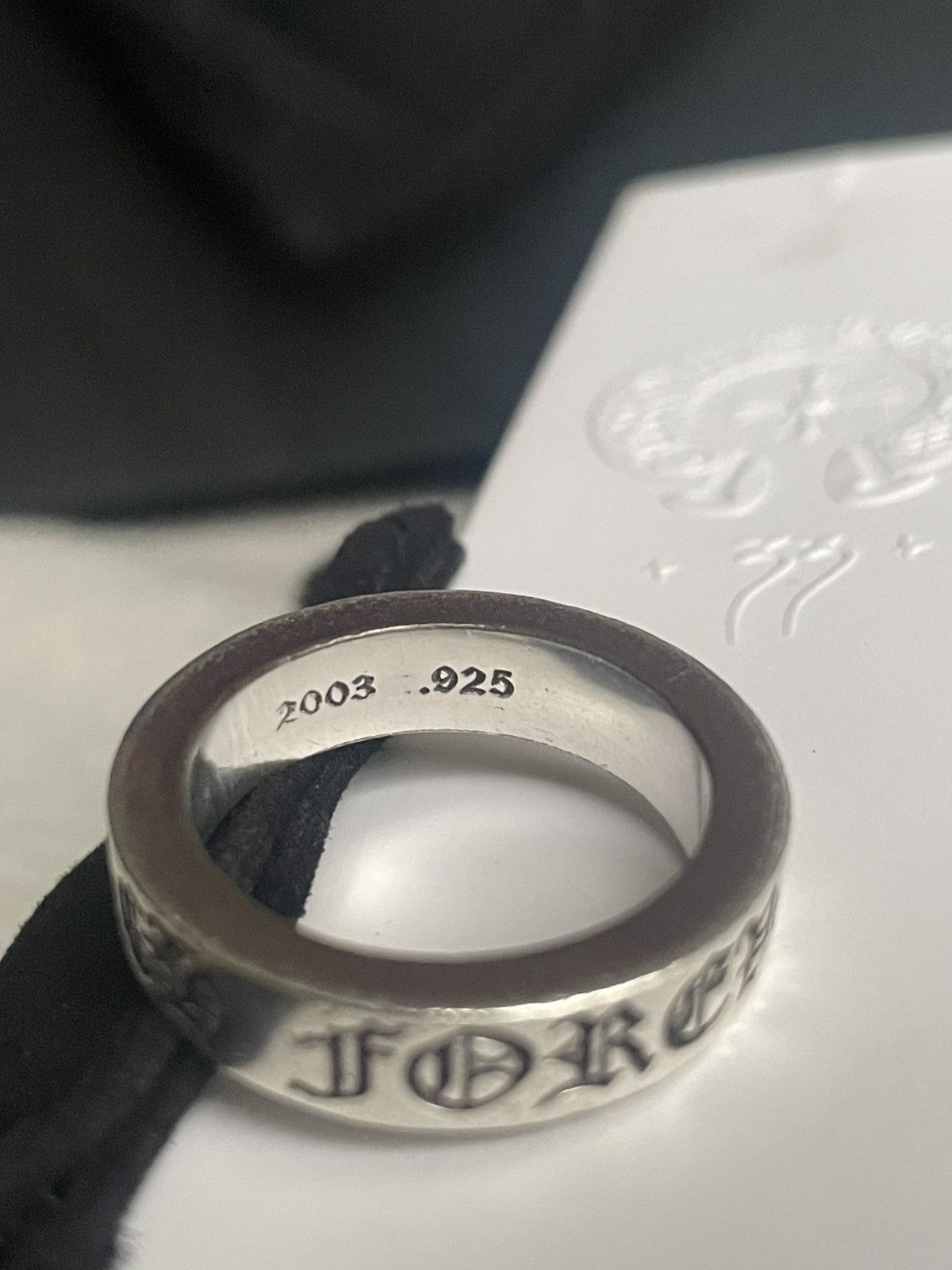 Hearts Chrome Hearts Forever Ring