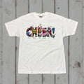 Hanes Vintage 90s Cheerleading Shirt Hanes Xl White Tee Adult Regular Graphic Print Beach Hawaii Usa