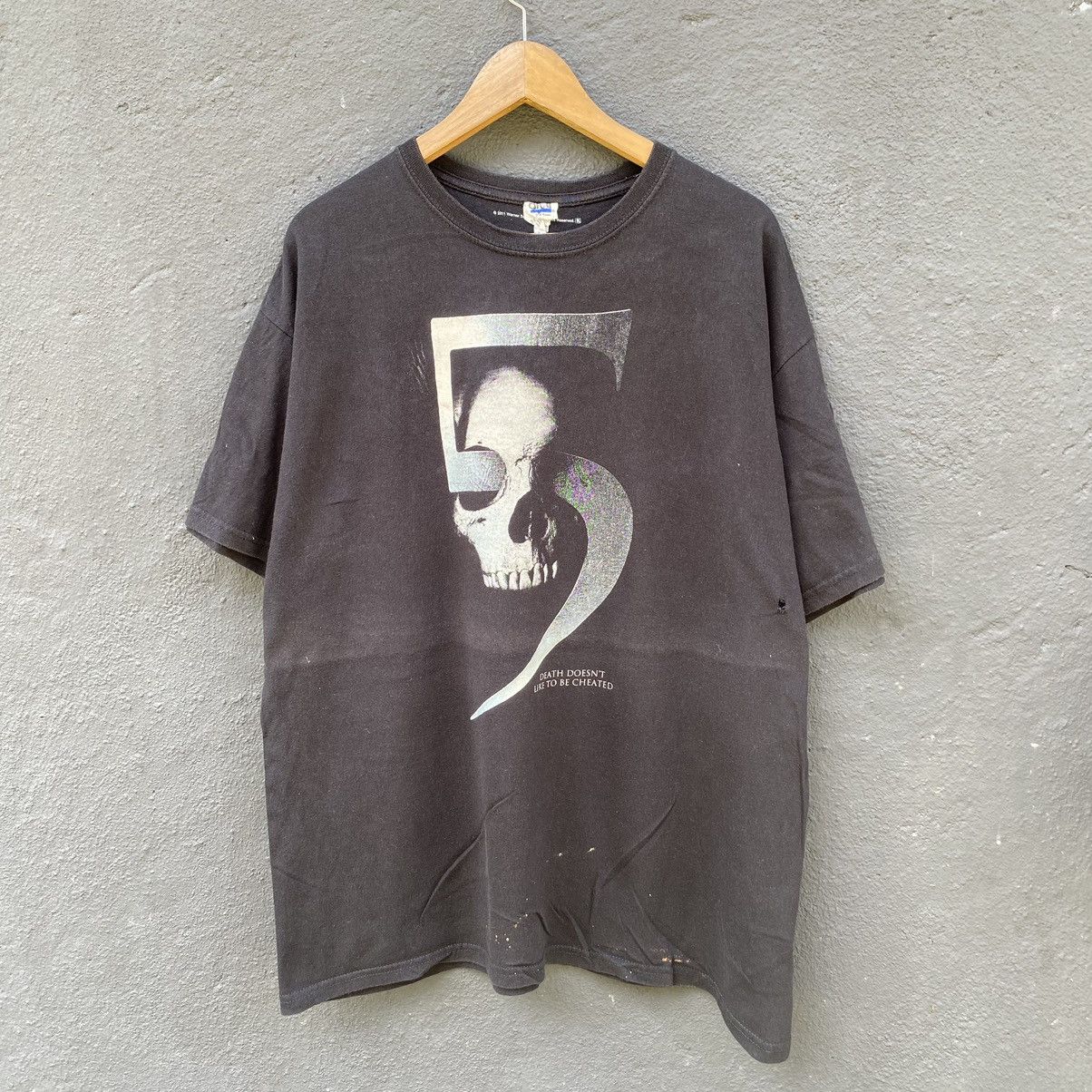 Vintage Faded Final Destination 5 Promo Movie Oversized Tee Hoodie, Sweatshirt | FlexRushtees.com