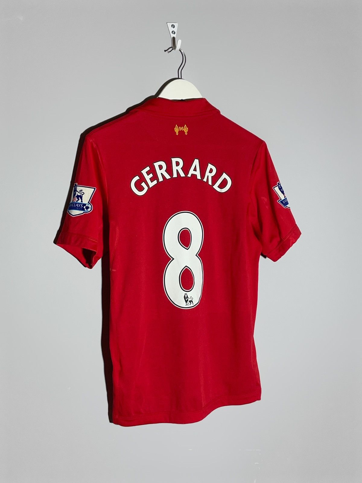 Warrior 8 Gerrard Liverpool Fc Warrior 2012 13 Home Football Shirt
