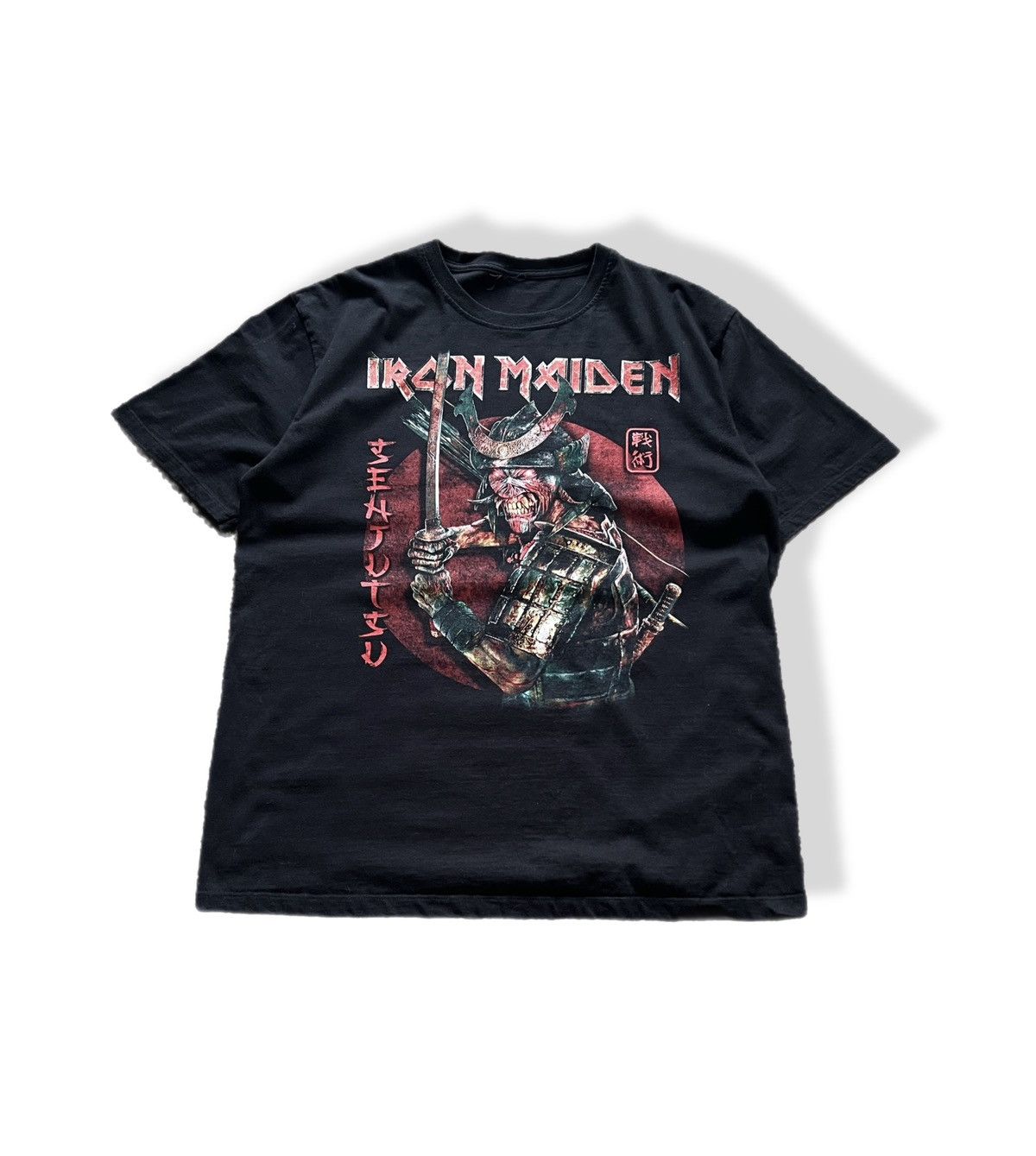 Band Tees Vintage Iron Maiden Graphic 80 S Tee Large Hoodie, Sweatshirt | FlexRushtees.com