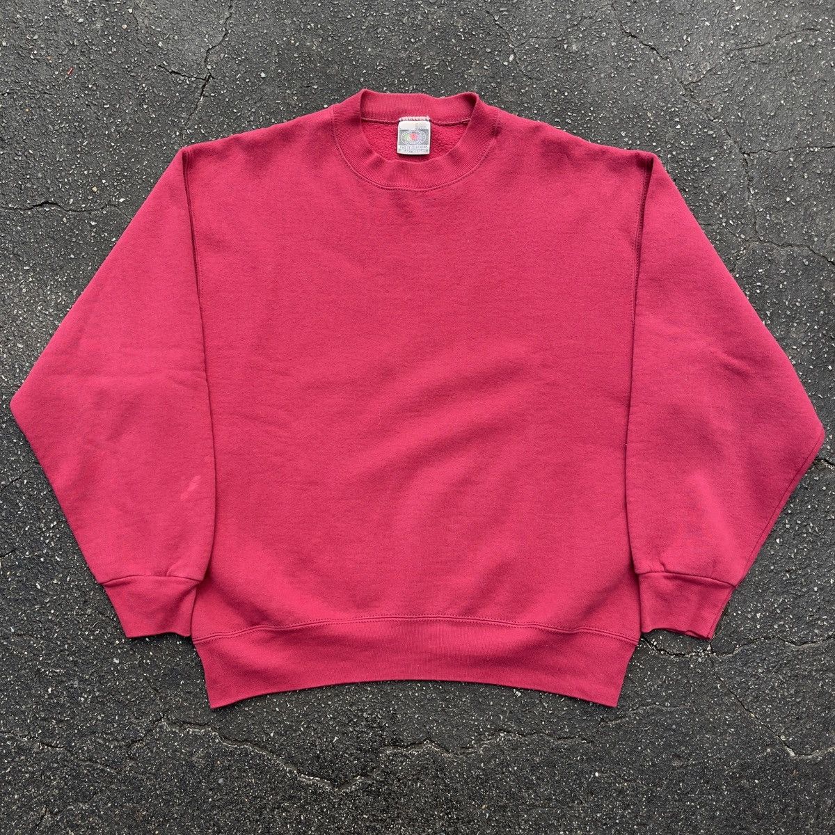 Vintage Fruit Of The Loom Heavyweight Boxy Fit Crewneck