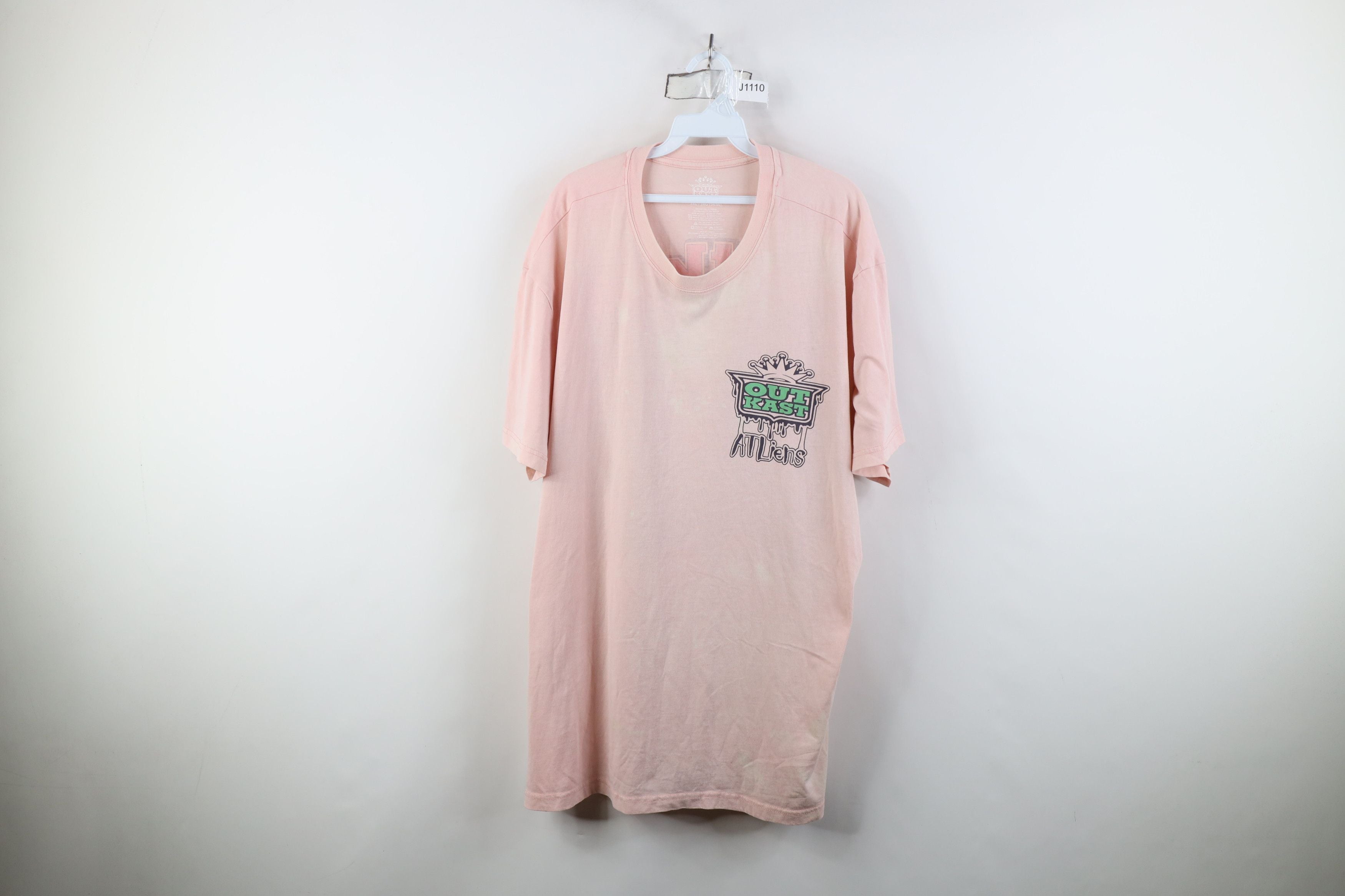 Vintage Y2k Streetwear Atliens Outkast Band Short Sleeve T Shirt Hoodie, Sweatshirt | FlexRushtees.com