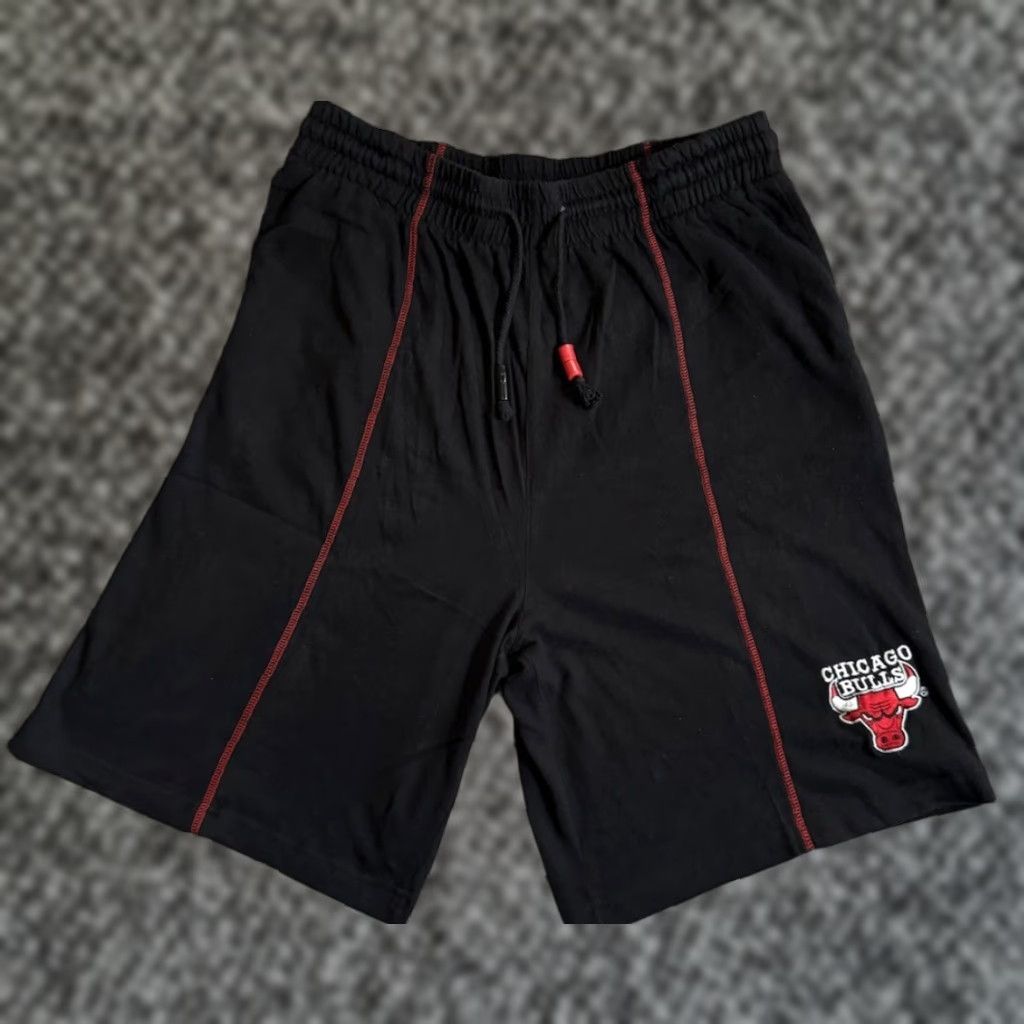 Starter Vintage 90s Chicago Bulls Starter Cotton Blend Basketball Shirts Xl Men Black Pockets Athlet