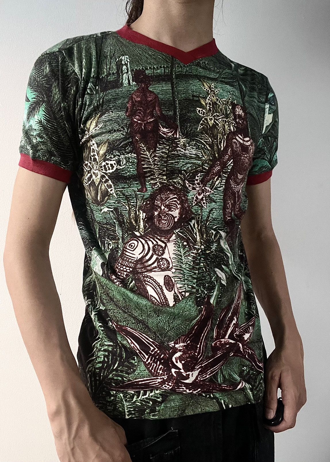 Paul Gaultier Jean Paul Gaultier Native Printed Tee