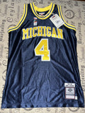 Ness Mitchell Ness Michigan Chris Webber Jersey Sz L