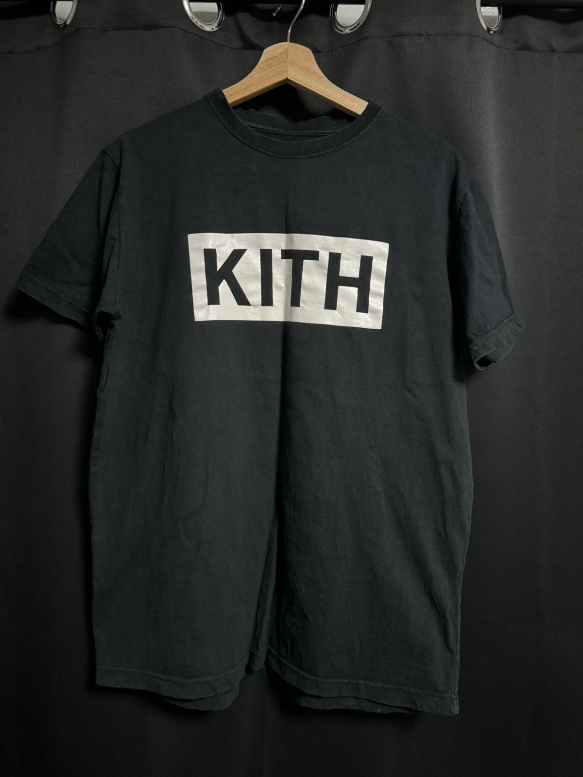 Kith Black Tee Hoodie, Sweatshirt | FlexRushtees.com