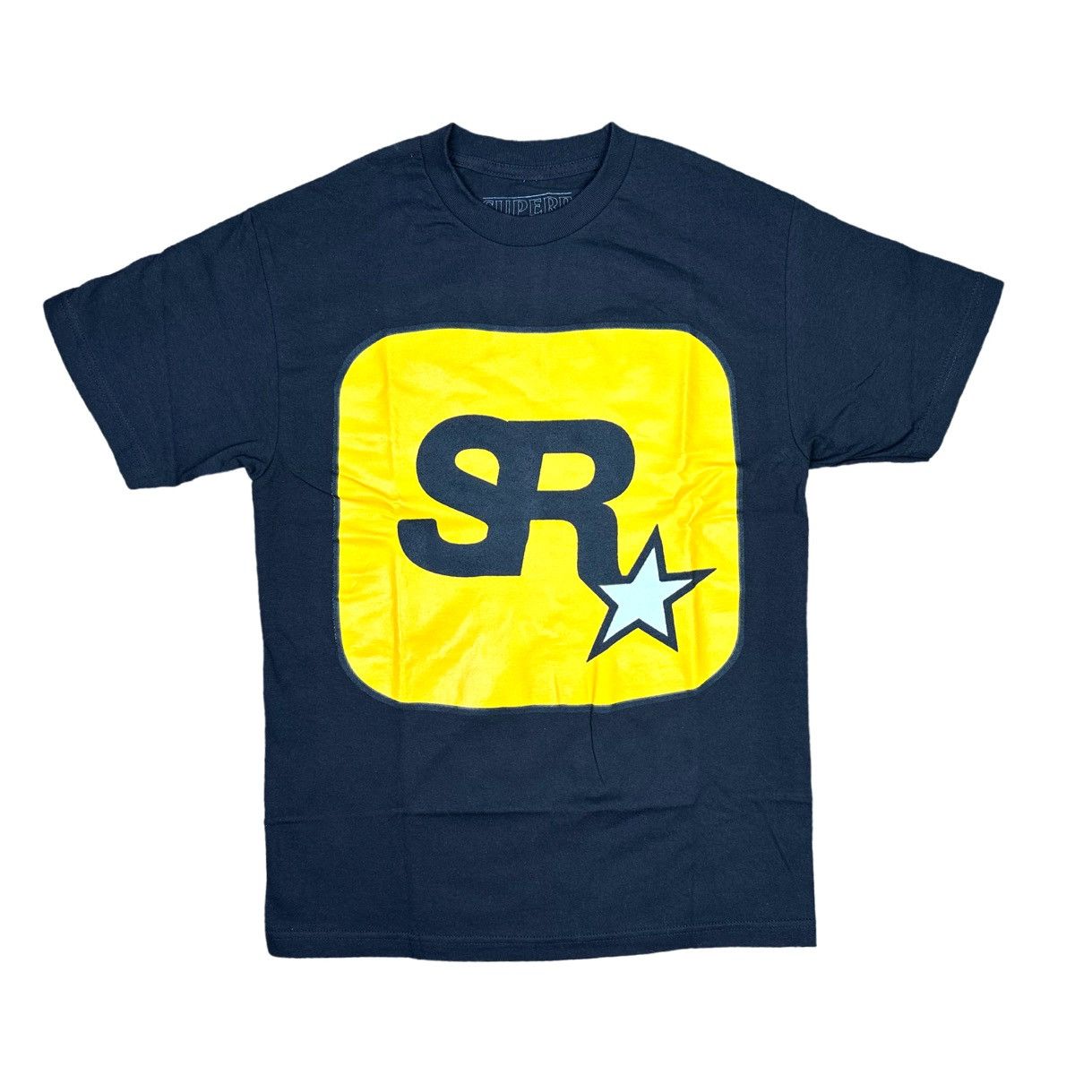 Superrradical Rockstar Deadstock Crew Neck Tee Hoodie, Sweatshirt | FlexRushtees.com