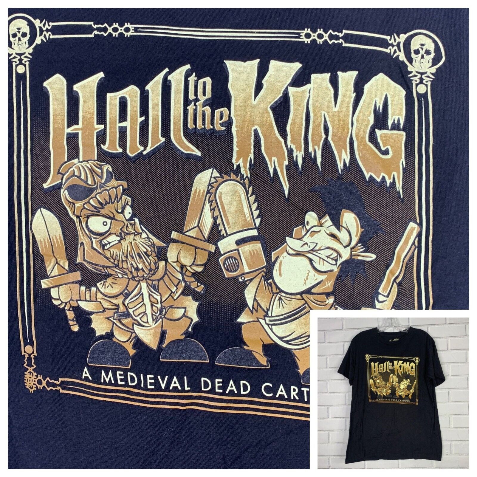 Other Tee Villain Tshirt Evil Dead Ash Hail To The King Medium
