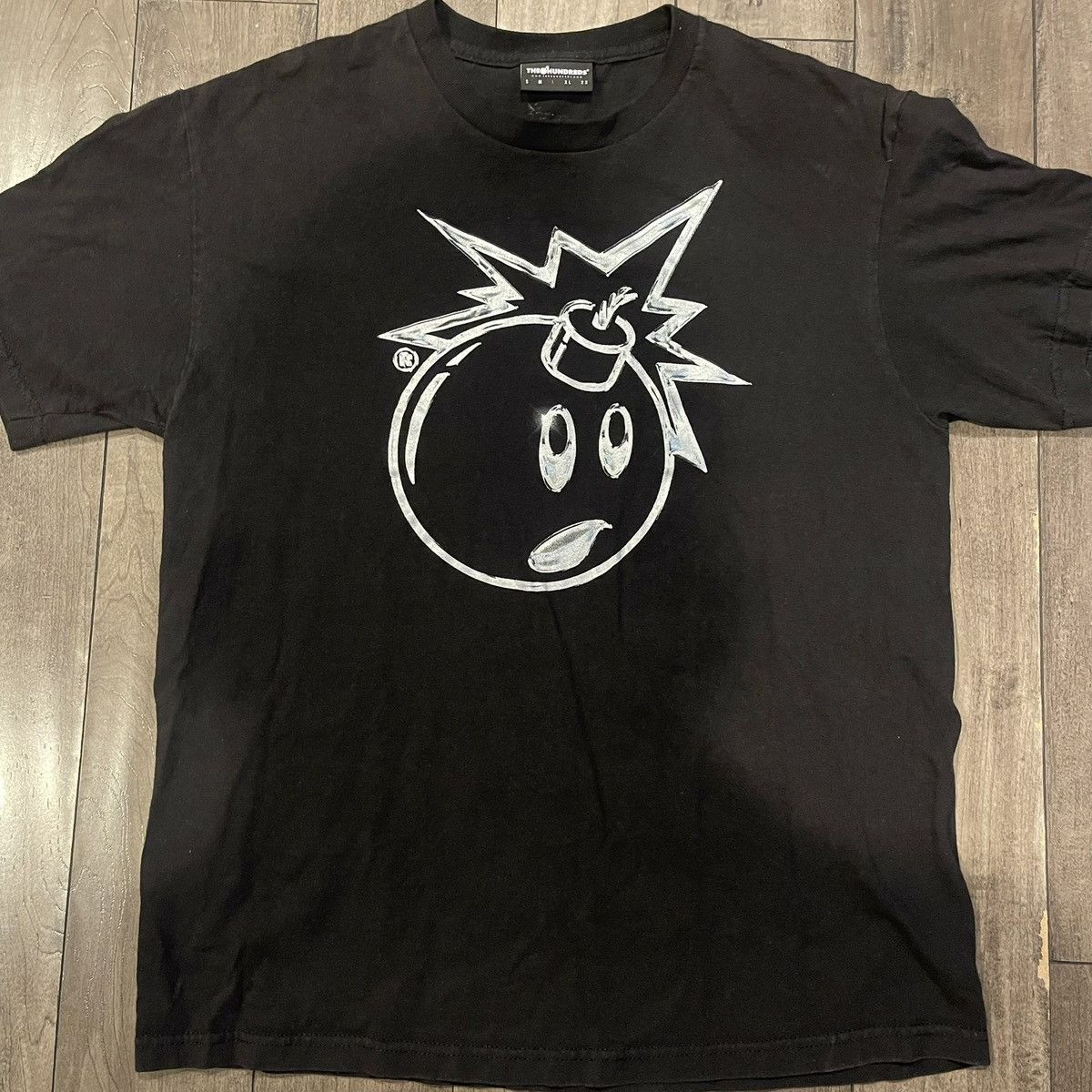 Hundreds The Hundreds Bomberman Logo T Shirt Size Large Hoodie, Sweatshirt | FlexRushtees.com