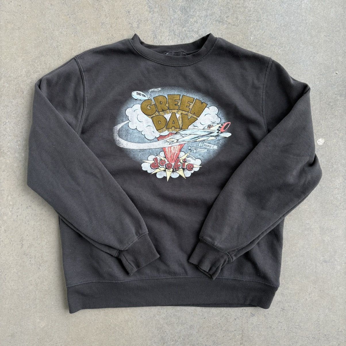 Rare Vintage Green Day Dookie Album Art T Shirt Promo Large Hoodie, Sweatshirt | FlexRushtees.com