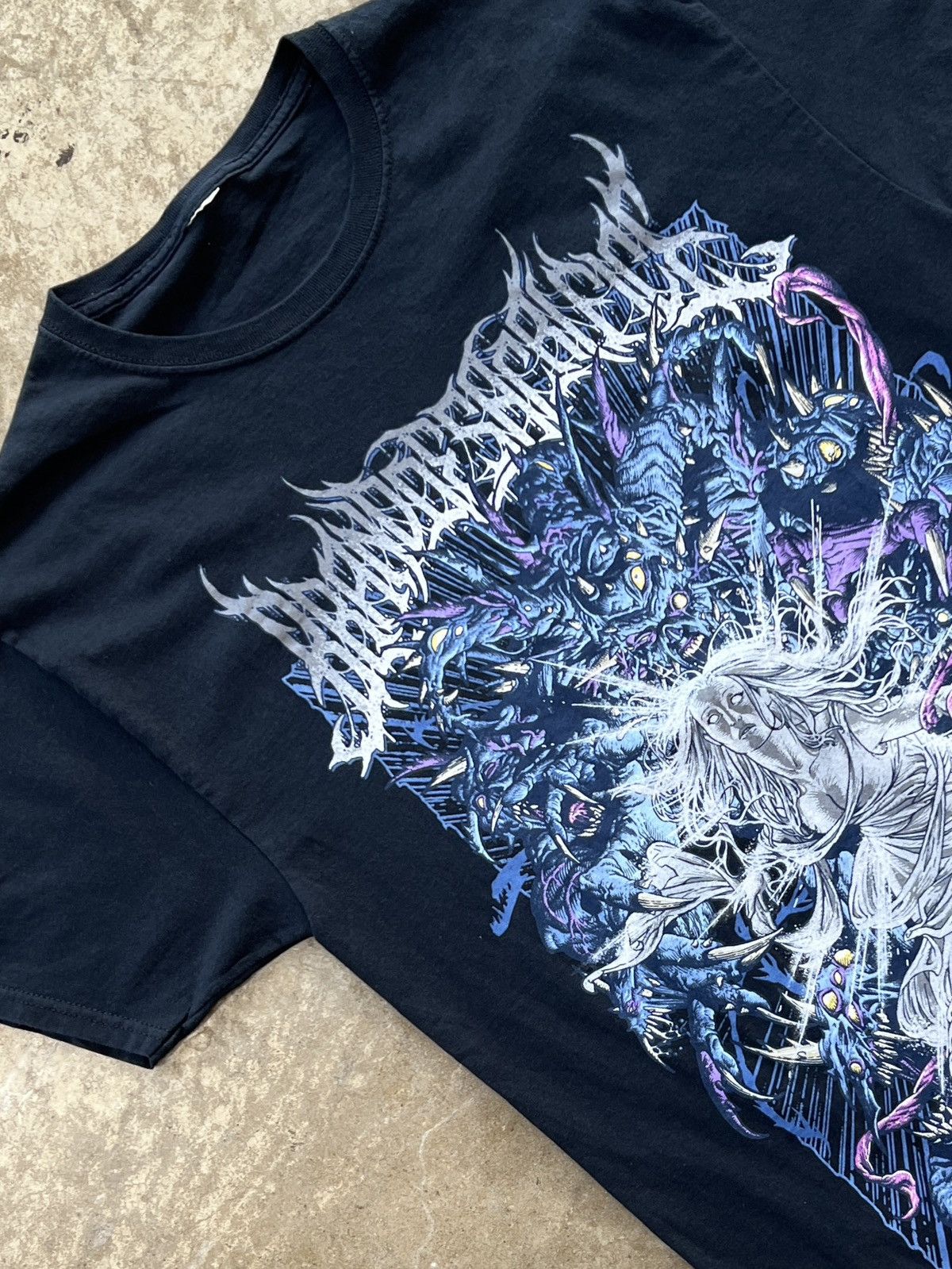 Band Tees Brand Of Sacrifice Deathcore Metal Band Tee Medium Hoodie, Sweatshirt | FlexRushtees.com