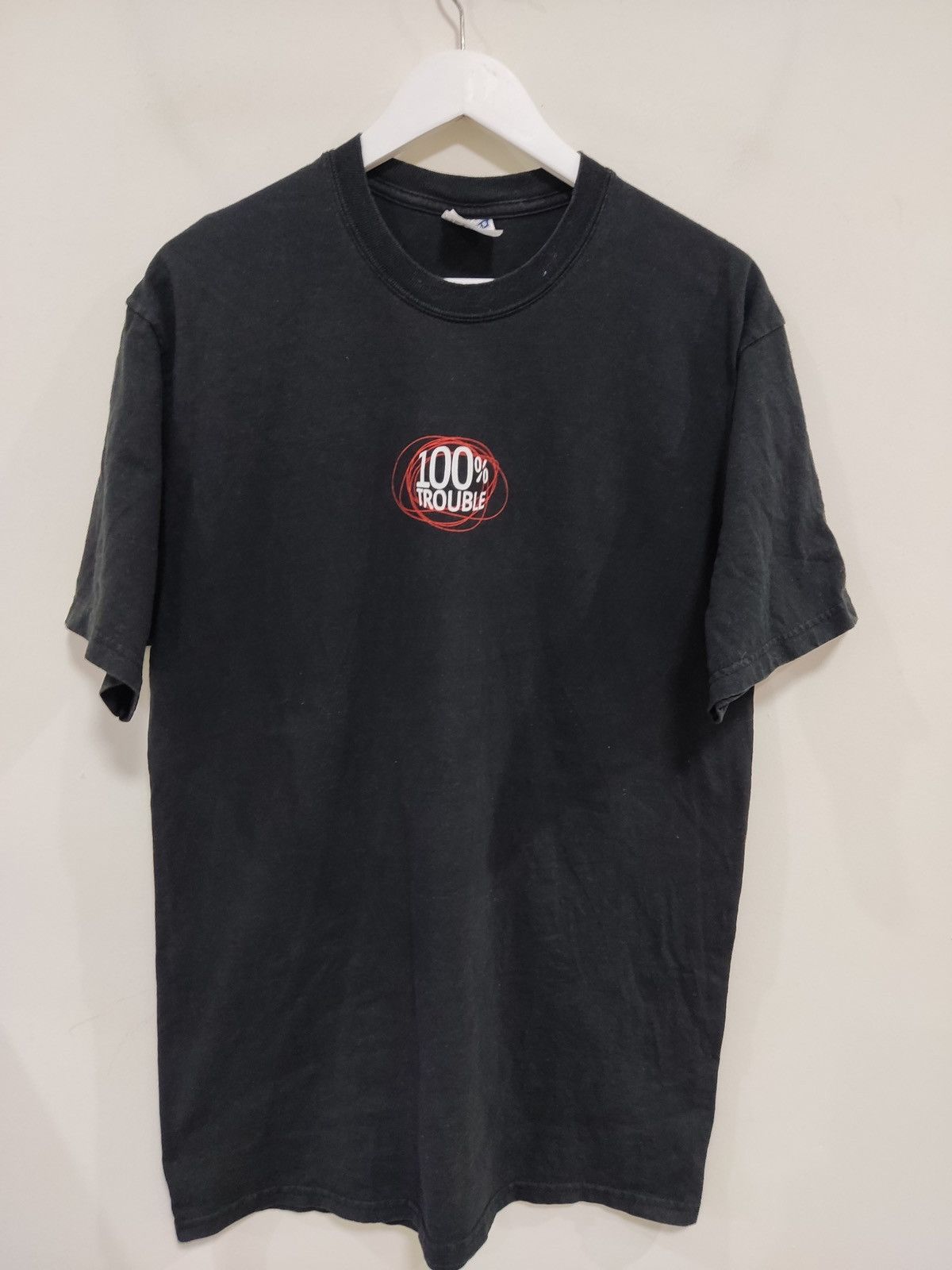 Vintage 90s Art 100 Trouble Rumple Minze Tee Quotes Tee Hoodie, Sweatshirt | FlexRushtees.com