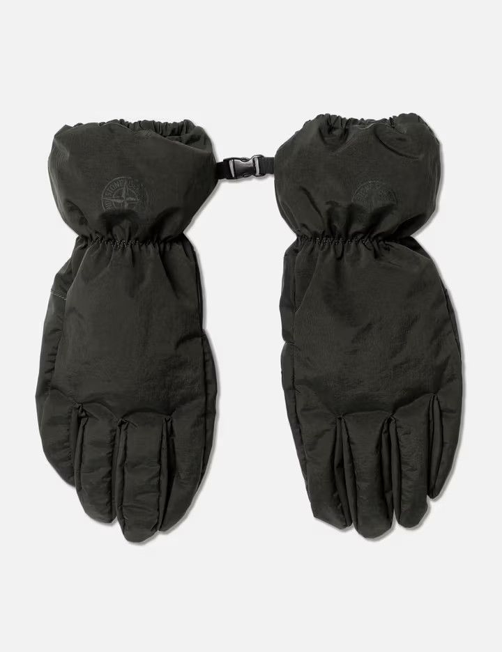 Stone Island Brand New Stone Island Nylon Metal Gloves Black Size Xl