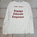 Vintage Ithaca City School District Graphic T Shirt Adult Xl Gray L S 6 000 Thinkers Hoodie, Sweatshirt | FlexRushtees.com