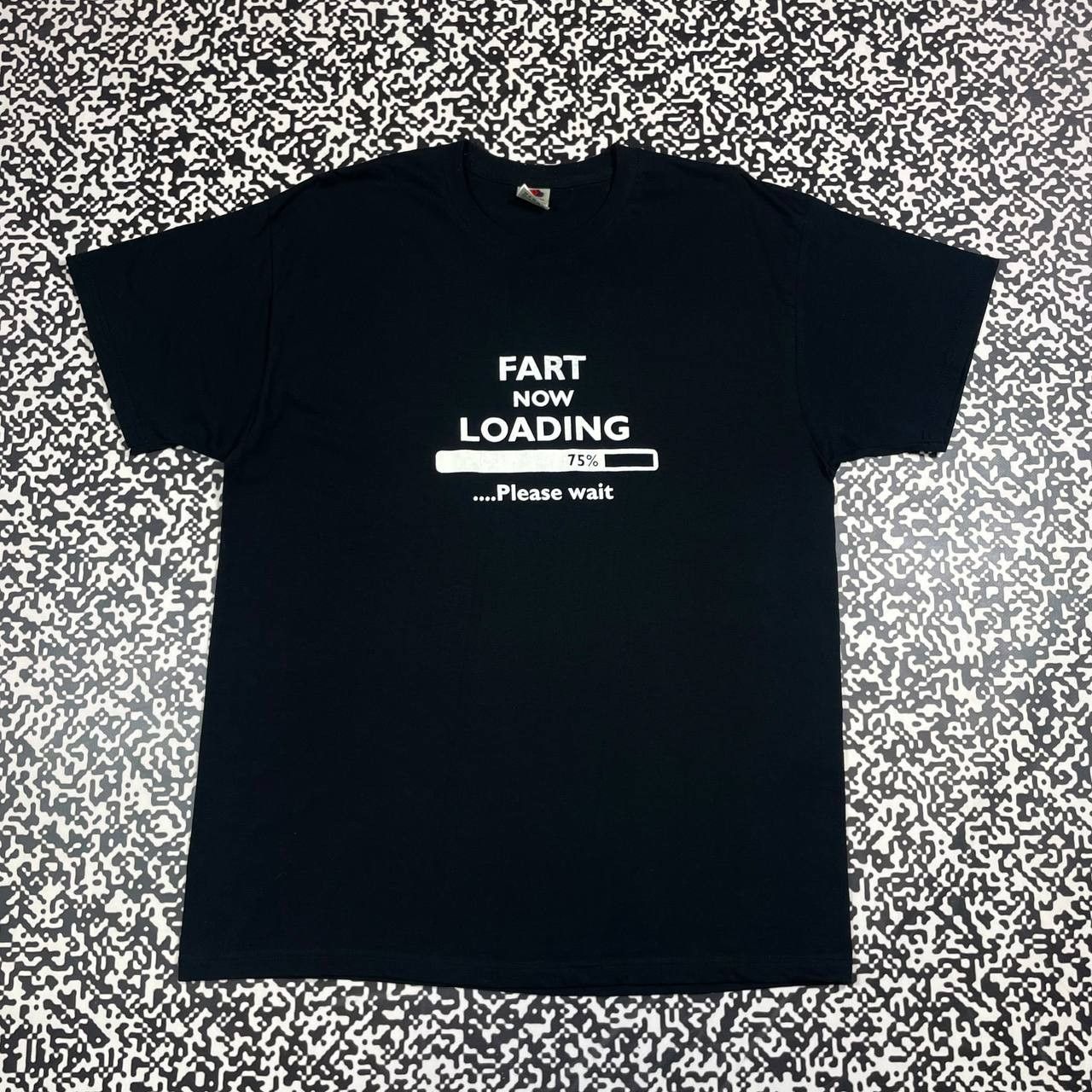 Vintage Y2k Humor Fart Now Loading Boxy T Shirt Hoodie, Sweatshirt | FlexRushtees.com