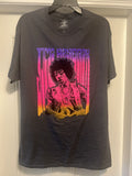 Hendrix Authentic Jimi Hendrix Photo Psychedelic Tee T Shirt Large