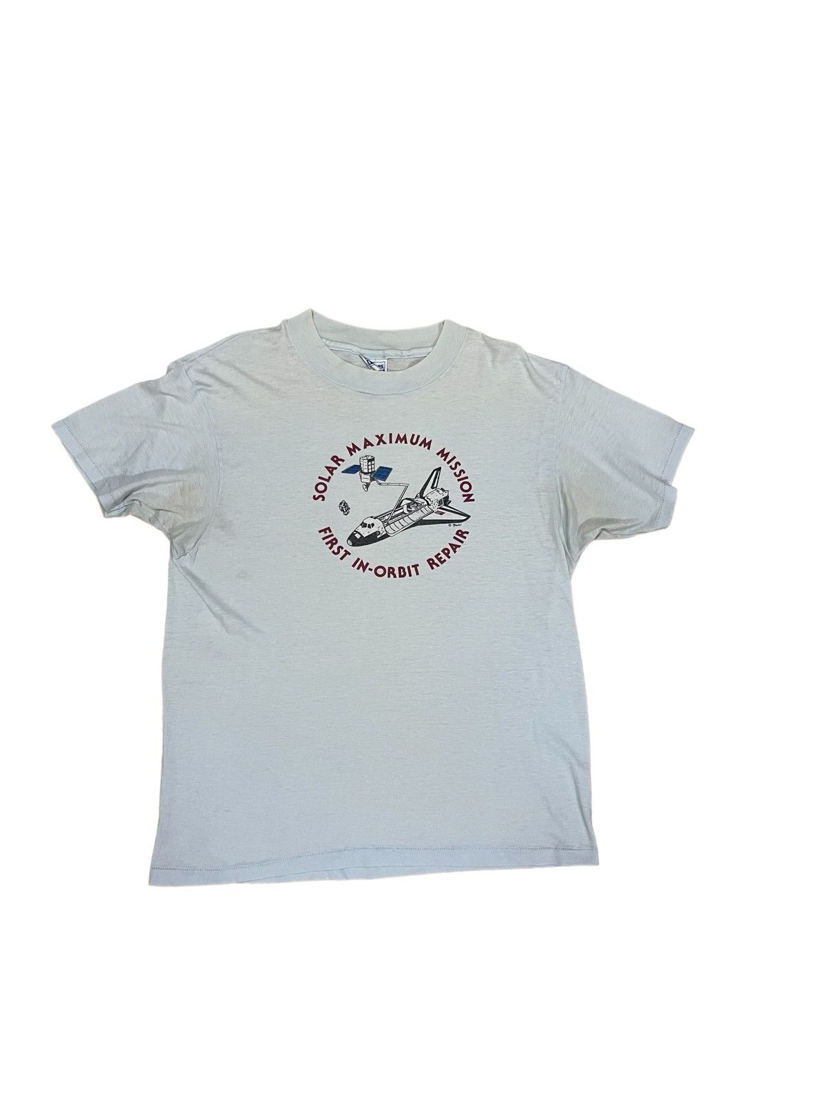 Vintage Nasa Solar Max Tee Usa 50 50 L Blue