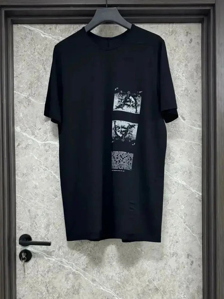 Owens Rick Owens Rick Owens Photograph Tee 2506
