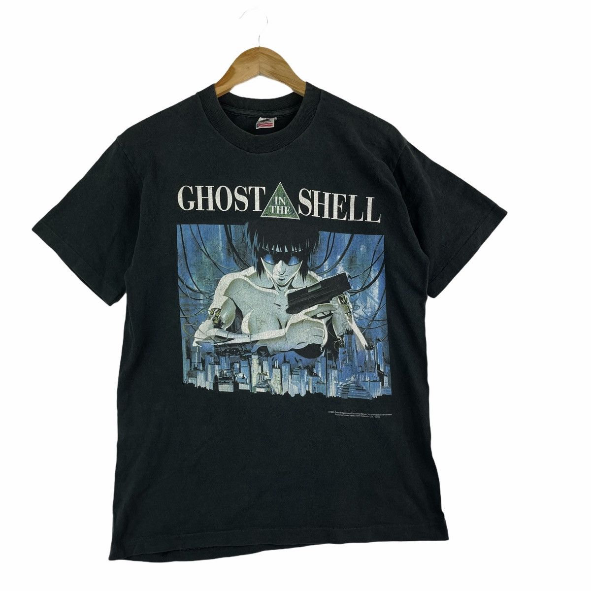 Vintage Ghost In The Shell Anime Manga Post Major Face Tee Shirt