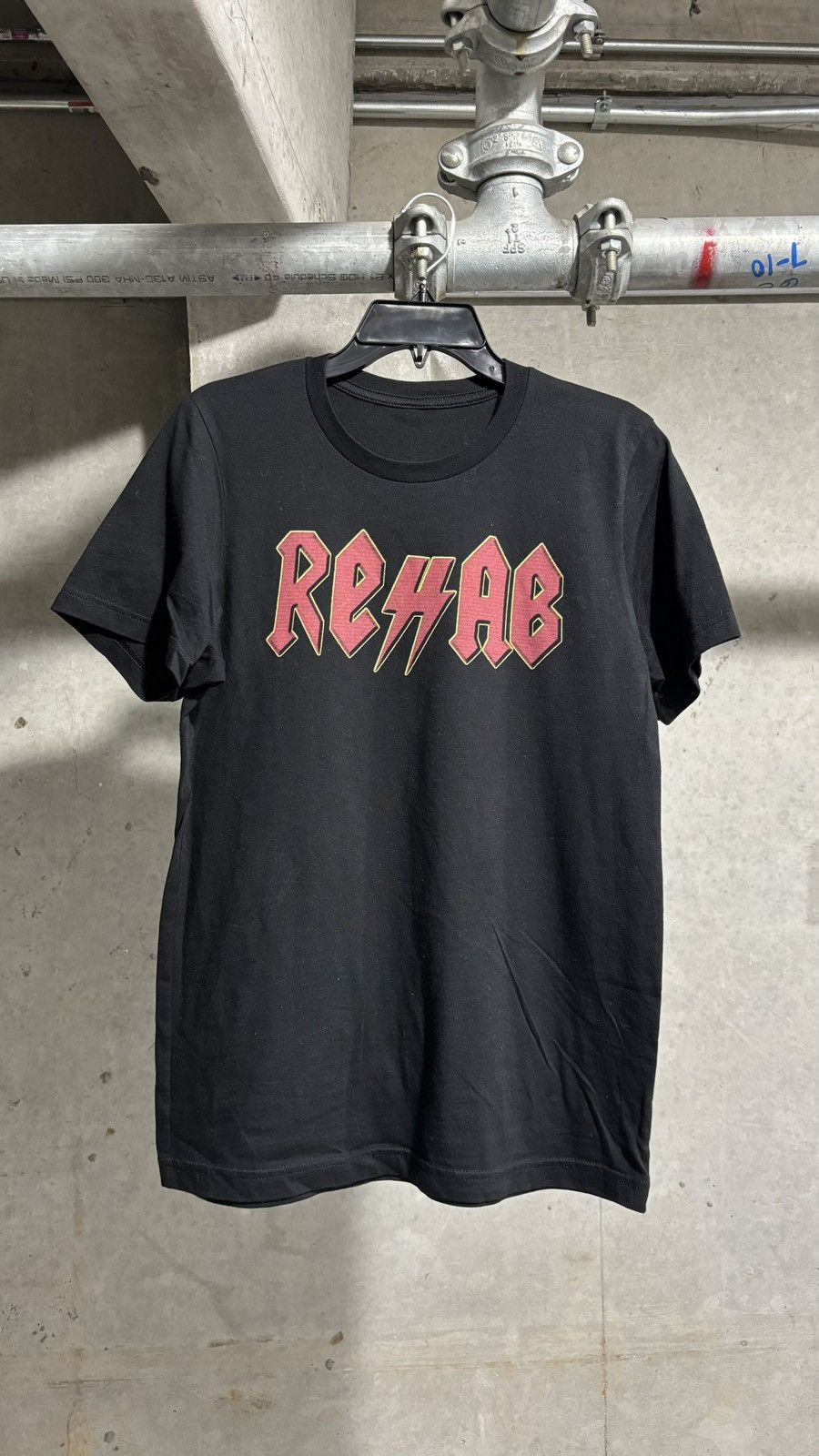 Designer Rehab By Stunmic Acdc Tee Hoodie, Sweatshirt | FlexRushtees.com