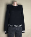 Designer From Future Prime Wool Black Sweater Sky Is The Limit