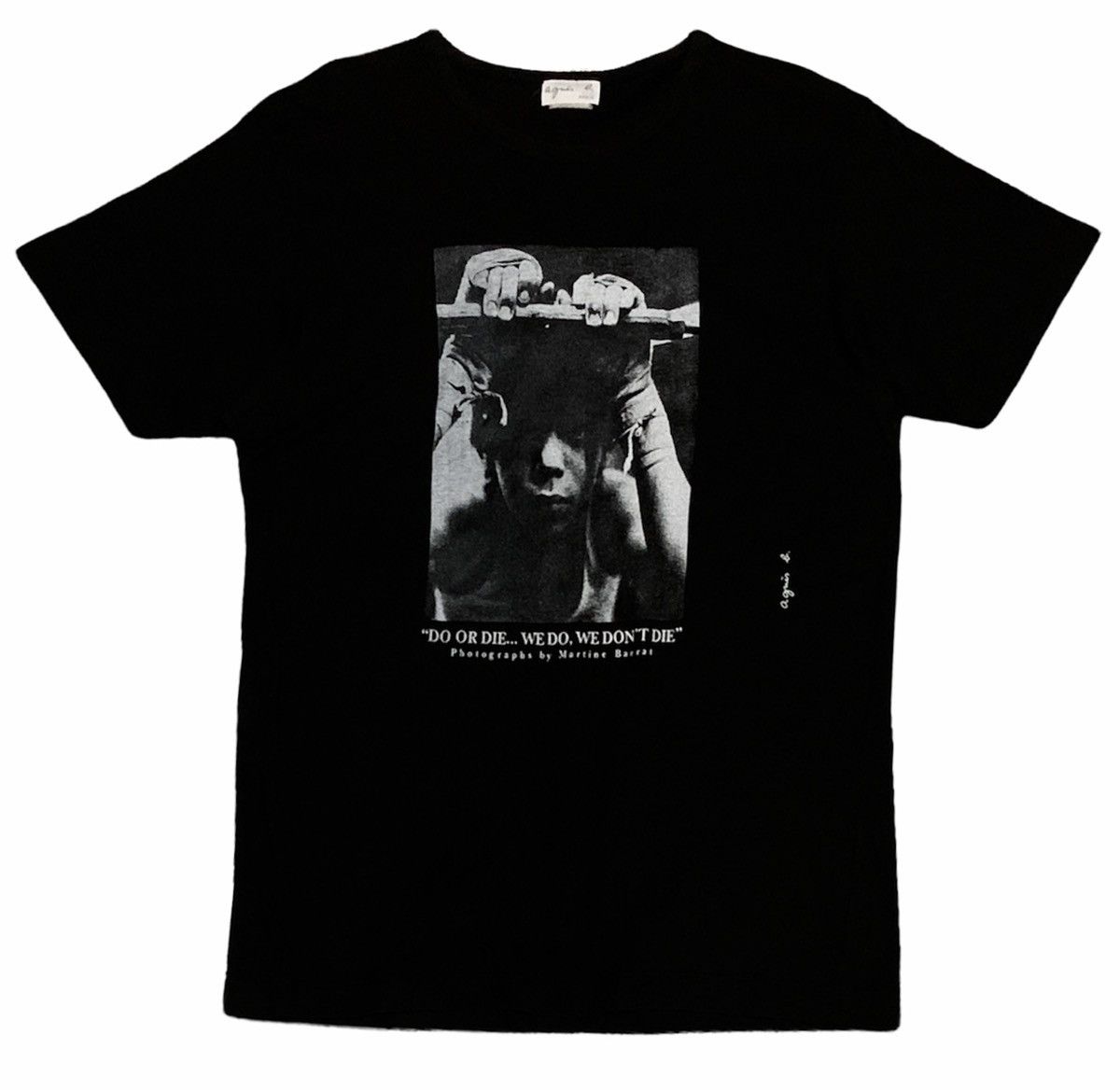 B Vintage Agnes B X Photographer Martine Barrat T Shirt 1990s Hoodie, Sweatshirt | FlexRushtees.com